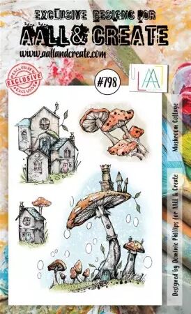 Tampon - A6 - #798 - Mushroom cottage