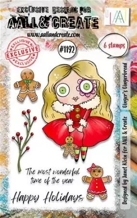 Tampon - A7 - #1192 - Ginger\'s Gingerbread