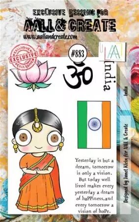 Tampon - A7 - #883 - Worldcollection - India