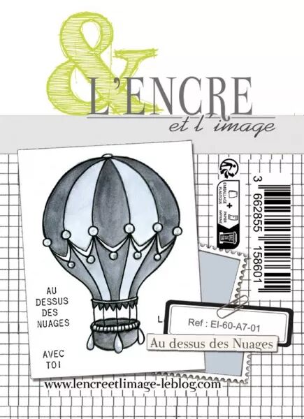 Tampon - A7 - Au dessus des nuages - L\'encre et l\'image