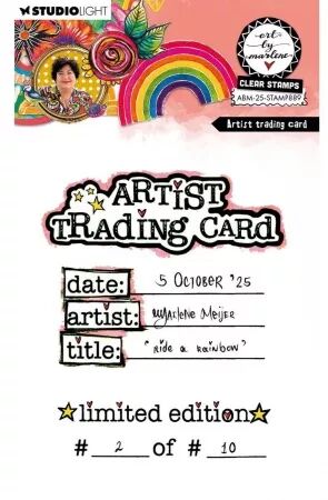 Tampon - ATC - Art by Marlene