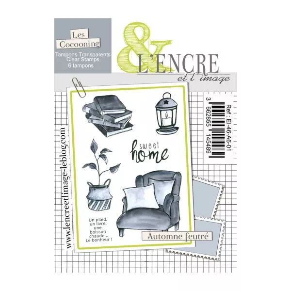 Tampon - Automne feutr� - L\'encre et l\'image