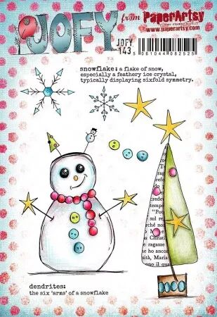 Tampon - Bonhomme de neige - JOFY143 - Paper Artsy