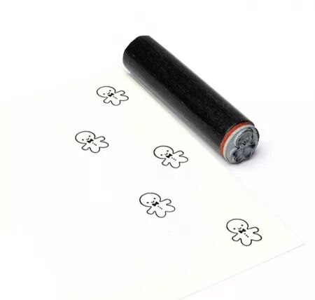 Tampon - Bonhomme en pain d\'épice - Alexandra Renke