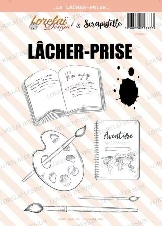 Tampon - Carnet d\'Evasion - Le Lâcher-prise - Lorelaï Design