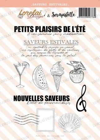 Tampon - Carnet d\'Evasion - Saveurs estivales - Lorelaï Design