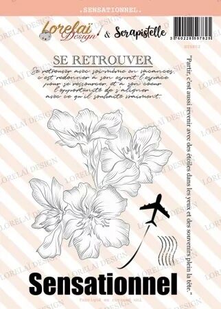 Tampon - Carnet d\'Evasion - Sensationnel - Lorelaï Design