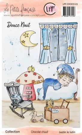 Tampon - Chocolat Chaud - Justin le lutin - La Petite Française