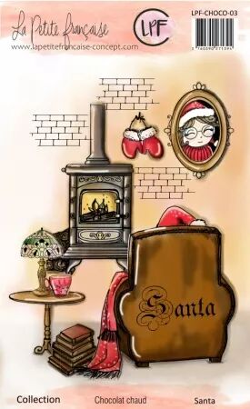 Tampon - Chocolat Chaud - Santa - La Petite Française