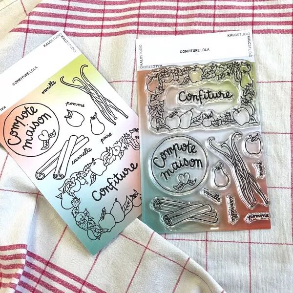 Tampon - Confiture - Pomme poire