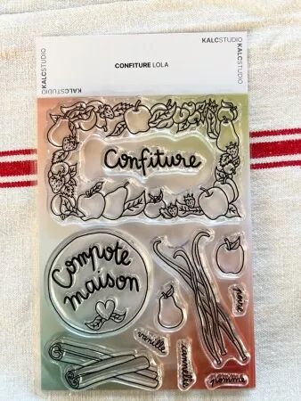 Tampon - Confiture - Pomme poire