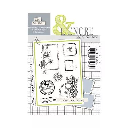 Tampon - Courrier Givré - L\'encre et l\'image