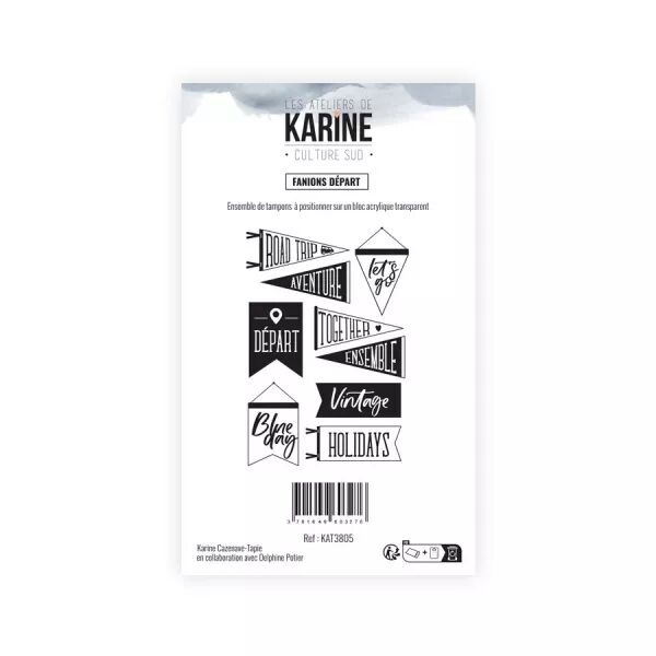 Tampon - Culture sud - Fanions d�part