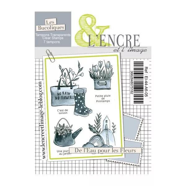 Tampon - De l\'Eau pour les Fleurs - L\'encre et l\'image
