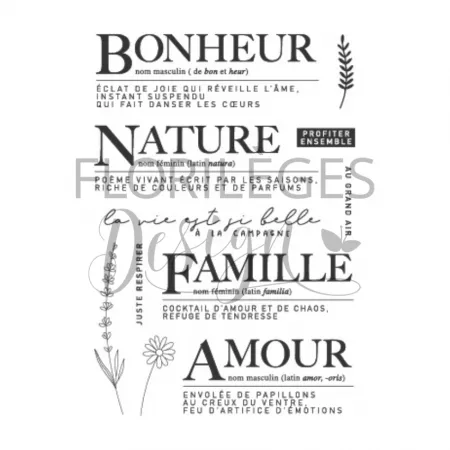 Tampon - Définitions essentielles - Farandole - Florilèges Design