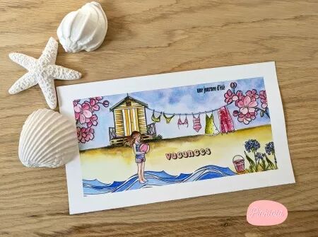 Tampon - Escapade - Soleil bleu - Pinklola