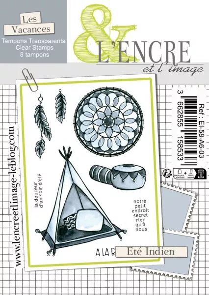 Tampon - Et� Indien - L\'encre et l\'image