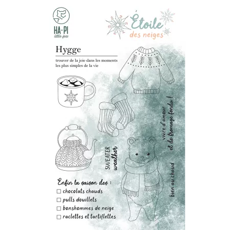 Tampon - Etoile des neiges - Hygge - HA.PI little fox