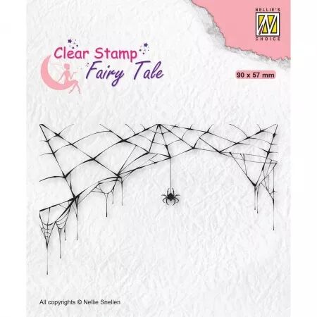 Tampon - Fairy tale spider & web - toile d\'araignée - Nellie\'s Choise