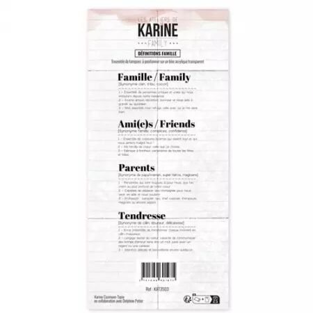 Tampon - Family - Définitions famille