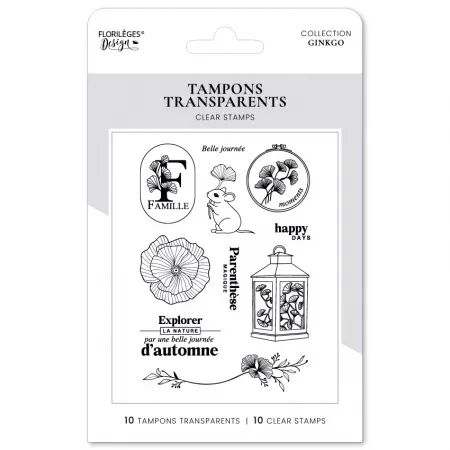 Tampon - Ginkgo - Parenthèse magique - Florilèges Design