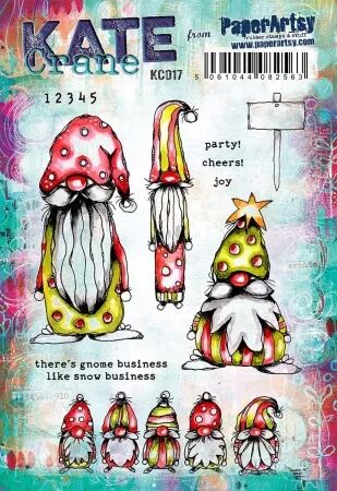 Tampon - Gnomes - Kate crane pour Paper Artsy