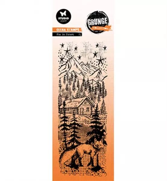 Tampon - Grunge - Fox in forest