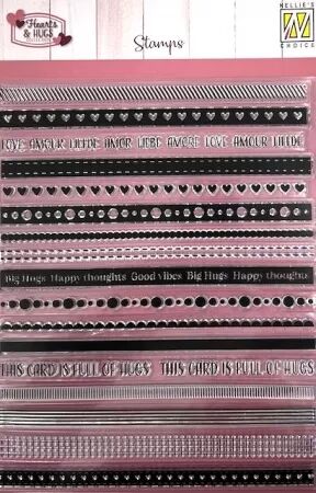 Tampon - Hearts&Hugs - Love & Hugs