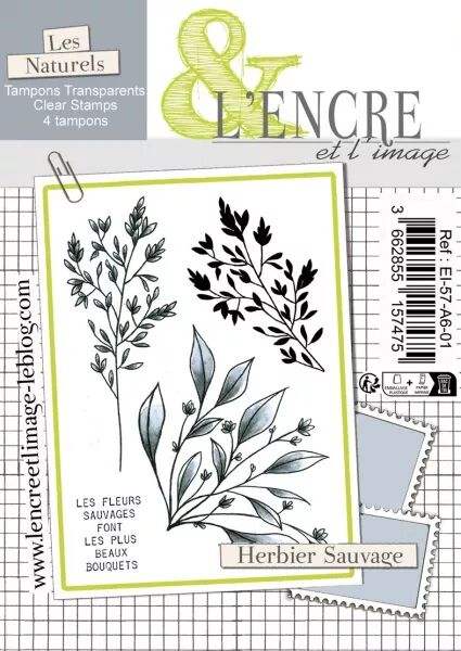 Tampon - Herbier Sauvage - L\'encre et l\'image