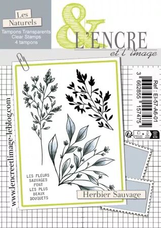 Tampon - Herbier Sauvage - L\'encre et l\'image