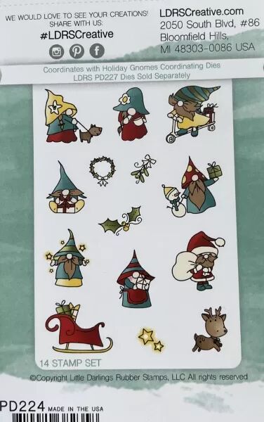 Tampon - Holiday Gnomes