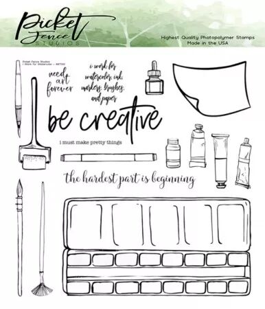 Tampon - I work for watercolor