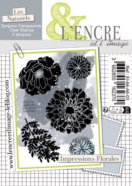Tampon - Impressions Florales - L\'Encre et l\'Image