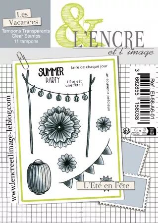 Tampon - L\'été en fête - L\'encre et l\'image