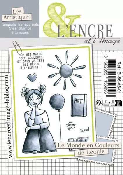 Tampon - Le monde en couleurs de L�onie