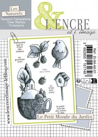 Tampon - Le Petit Monde du Jardin - L\'Encre et l\'Image