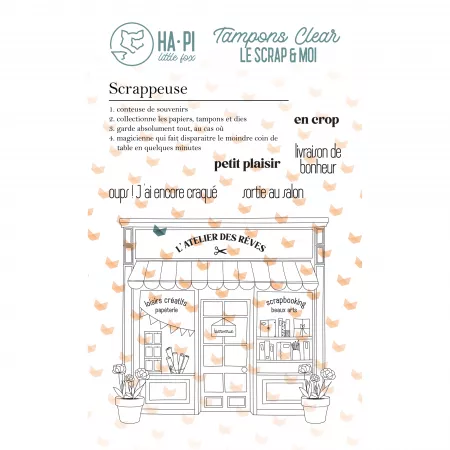 Tampon - Le Scrap&moi - Scrappeuse - Ha.Pi Little Fox