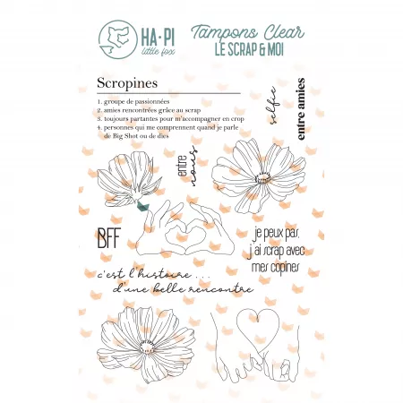 Tampon - Le Scrap&moi - Scropines - Ha.Pi Little Fox