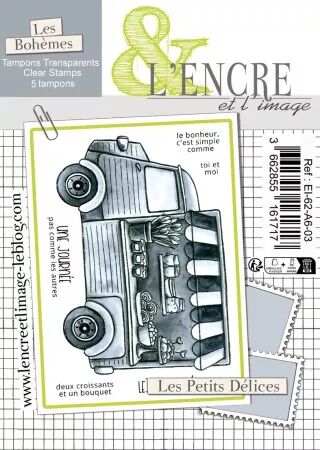 Tampon - Les Boh&egrave;mes - Les Petits D&eacute;lices - L\'Encre et l\'Image
