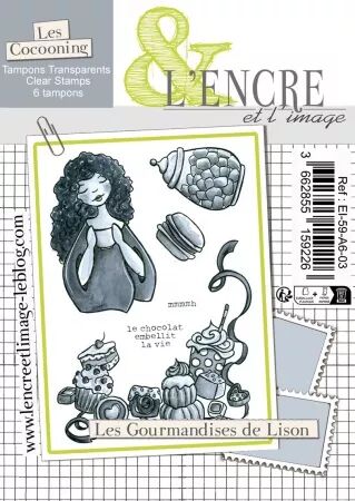 Tampon - Les Gourmandises de Lison - L\'encre et l\'image