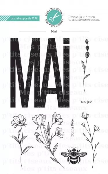 Tampon - Les intemporels - Mai - Mes P\'tits Ciseaux