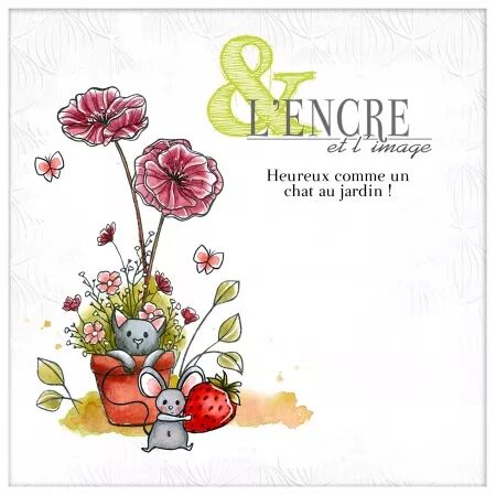 Tampon - Les Naturels - Une Brass&eacute;e de Bonheur - L\'Encre et l\'Image