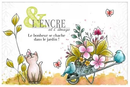 Tampon - Les Naturels - Une Brass&eacute;e de Bonheur - L\'Encre et l\'Image