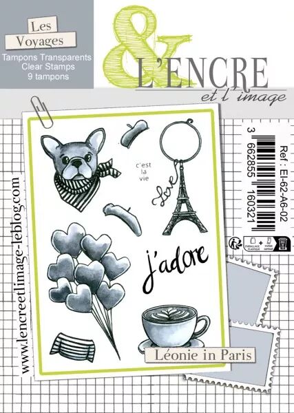 Tampon - Les Voyages - L�onie in Paris - L\'encre et l\'image