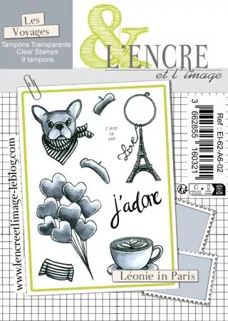 Tampon - Les Voyages - L&eacute;onie in Paris - L\'encre et l\'image