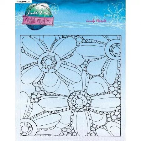 Tampon - Lovely florals Mindful Moodling