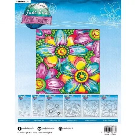 Tampon - Lovely florals Mindful Moodling