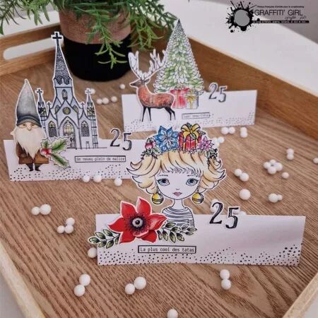 Tampon - Merveilles de Noël