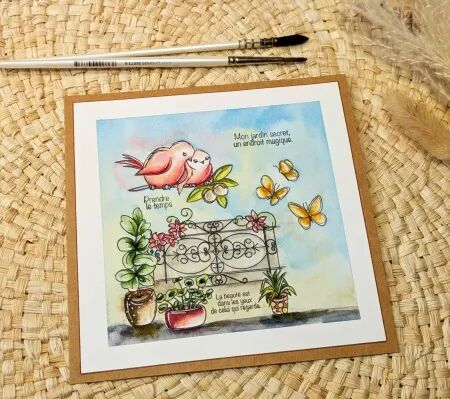 Tampon - Mes Petits Secrets - Mon jardin secret