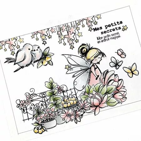 Tampon - Mes Petits Secrets - Mon jardin secret